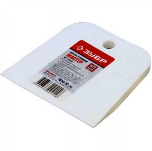 Шпатель резин  100мм Зубр 