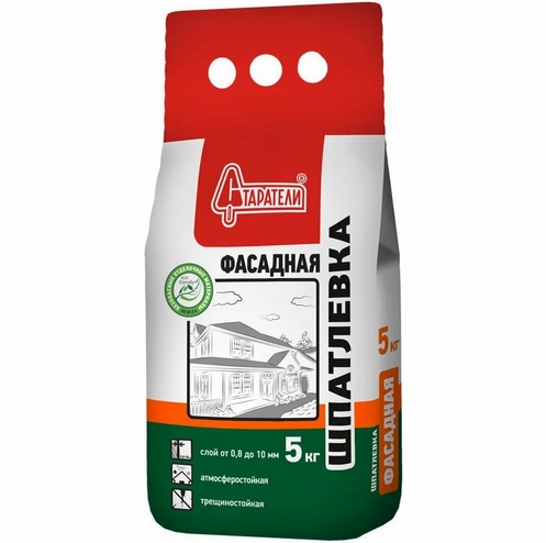Шпатлёвка фасадная  5кг СТАРАТЕЛИ