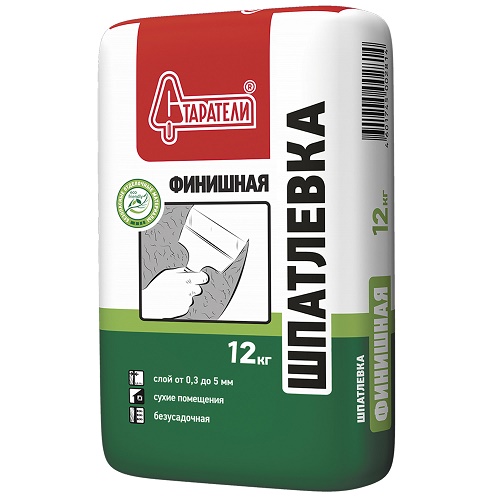 Шпатлёвка финишная 12кг. СТАРАТЕЛИ