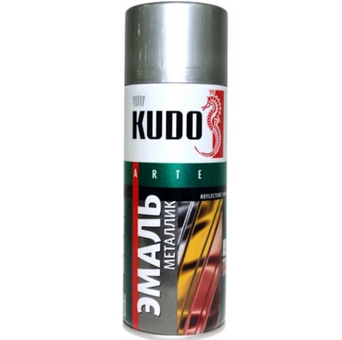 Эмаль аэрозоль металлик серебр кварц