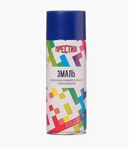 Эмаль аэрозоль синяя