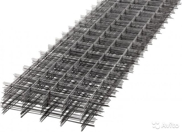 Сетка сварная (2х0.5) сеч 100х100 толщина 4мм