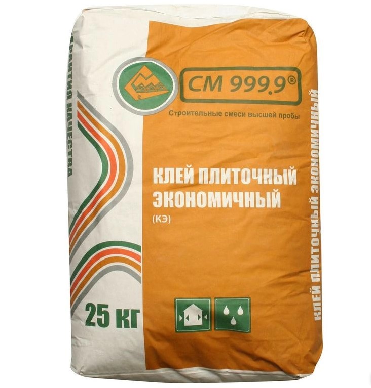 Клей плиточный СМ 999,9 Экономичный 25кг
