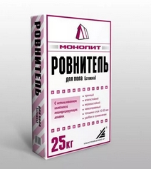 Наливной пол 999 Монолит РОВНИТЕЛЬ 25 кг