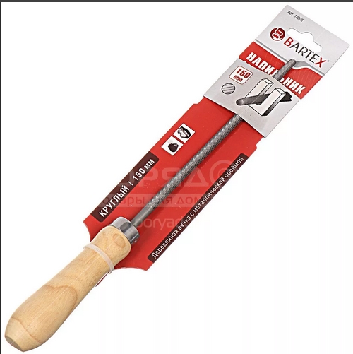 Напильник BARTEX кругл 150мм