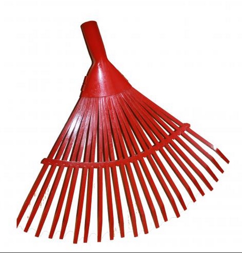 Грабли ВЕЕР пластин. КРАСН 22 зуб