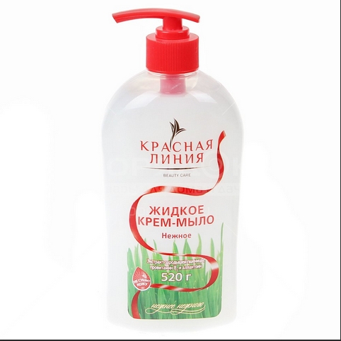 Жидкое мыло Кр.линия Нежное 520 мл