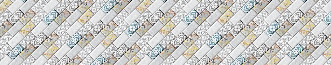 Фартук для кухни  КИРПИЧНЫЙ УЗОР 0,6х3,0