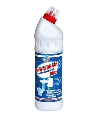Чистящее средство Санитарный 0,75 л БЛИЦ
