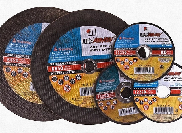 Круг абразивный по металлу 125х22х1,6