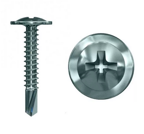 Саморез прес-ш оц 14 сверло