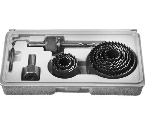 Набор коронок по дереву 11 шт КРЕОСТ