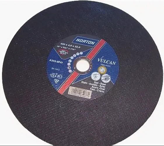 Диск по мет 400х4,0х32 Нортон Вулкан
