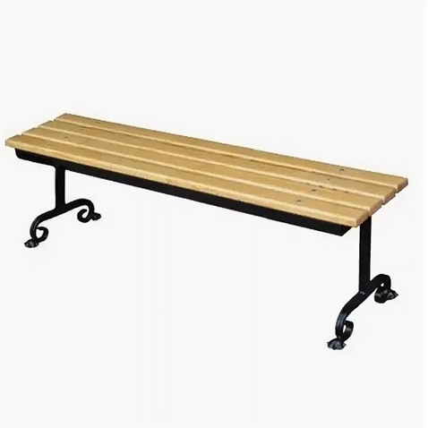 Скамья Дачная  Б/Спинки 1,5м