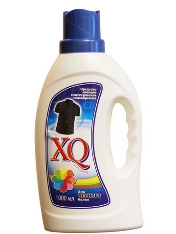 XQ Ср-во моющее синтетическое гель д/черного белья 1 л