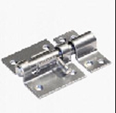 Засов дверной ЗД-100 корич металик (40868)