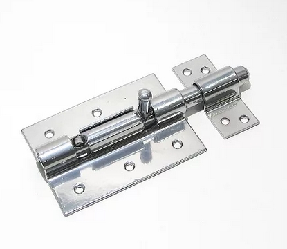 Засов дверной ЗД-100 хром (40870)