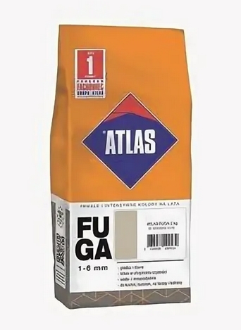Затирка Атлас №034 св-серая 2кг