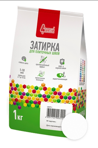 Затирка Старатели белая 1кг