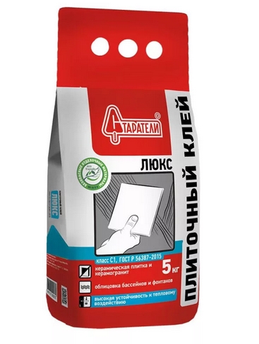 Клей плиточный Старатели ЛЮКС 5кг