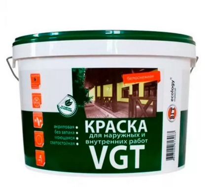 Краска В/Д ВГТ  7кг нар/ внутр