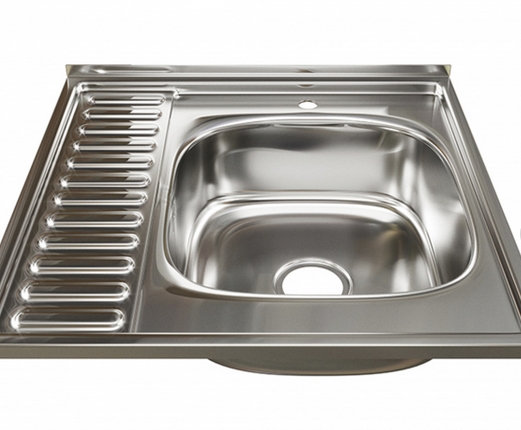 Мойка накл 60х60 прав толщ 0,6 глуб160