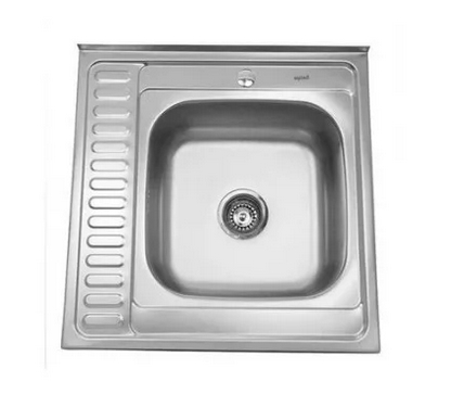 Мойка нерж 60х60 лев Китай 0,4