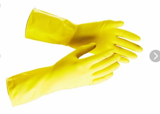 Перчатки резиновые