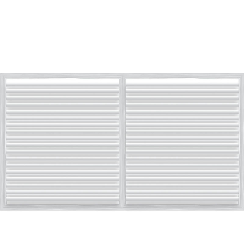 Радиаторная решётка белая (1,5х0,6)